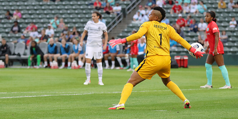 Goalkeeper Adrianna Franch