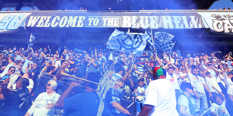 Sporting Kansas City Fans at Children's Mercy Park