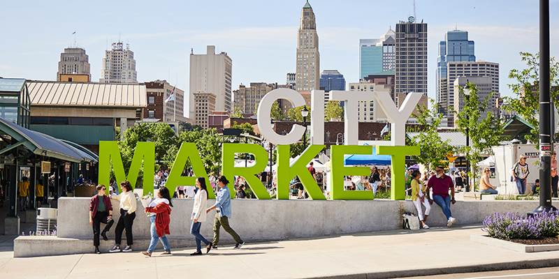 City Market sign