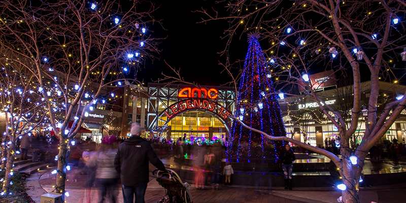 Holiday Lights at Legends Outlets