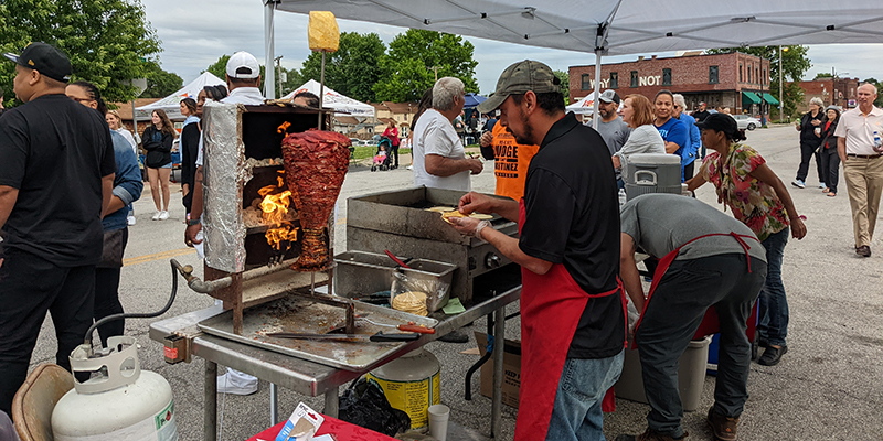 Street food at KCK's Third Fridays