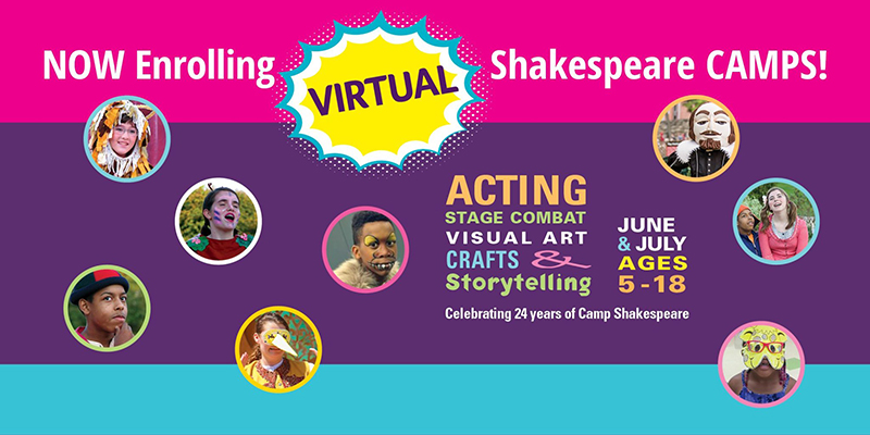 Virtual Shakespeare Camps