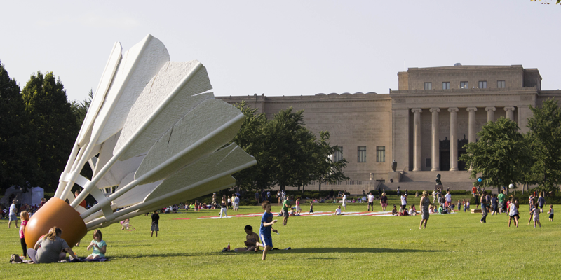 Family at The Nelson-Atkins Museum of Art