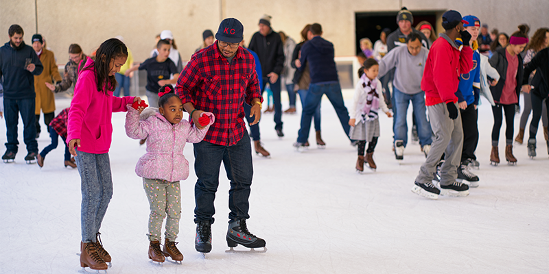Crown center Ice terrace