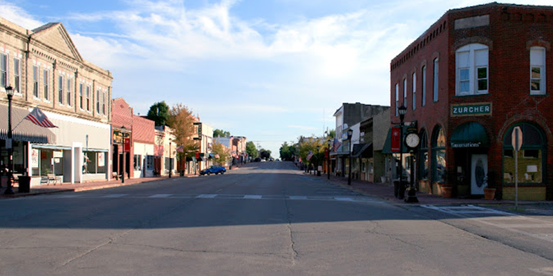 Marceline, MO. The inspiration for Main Street, U.S.A found at Disney World