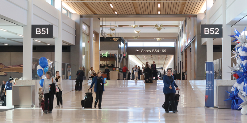 New Single Terminal at Kansas City International Airport