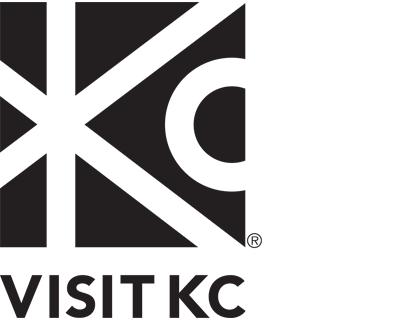 Visit KC Block Logo - B&W