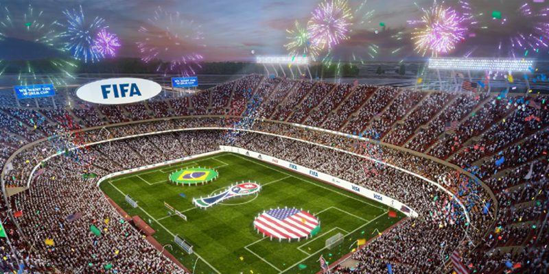 Rendering of FIFA World Cup at Arrowhead